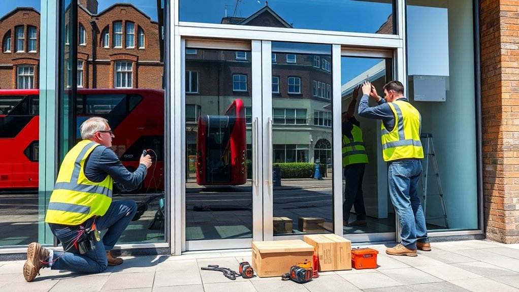 Automatic Door Installation Kensal Green